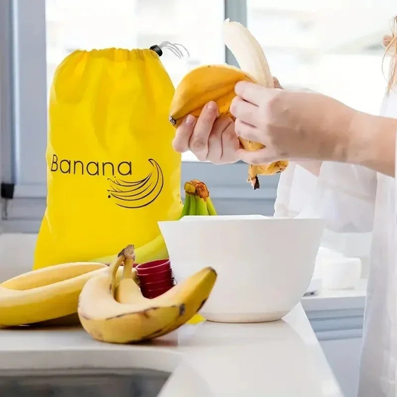 Banana Bundle Preservation Bag – Oxford Fruit & Veggie Storage