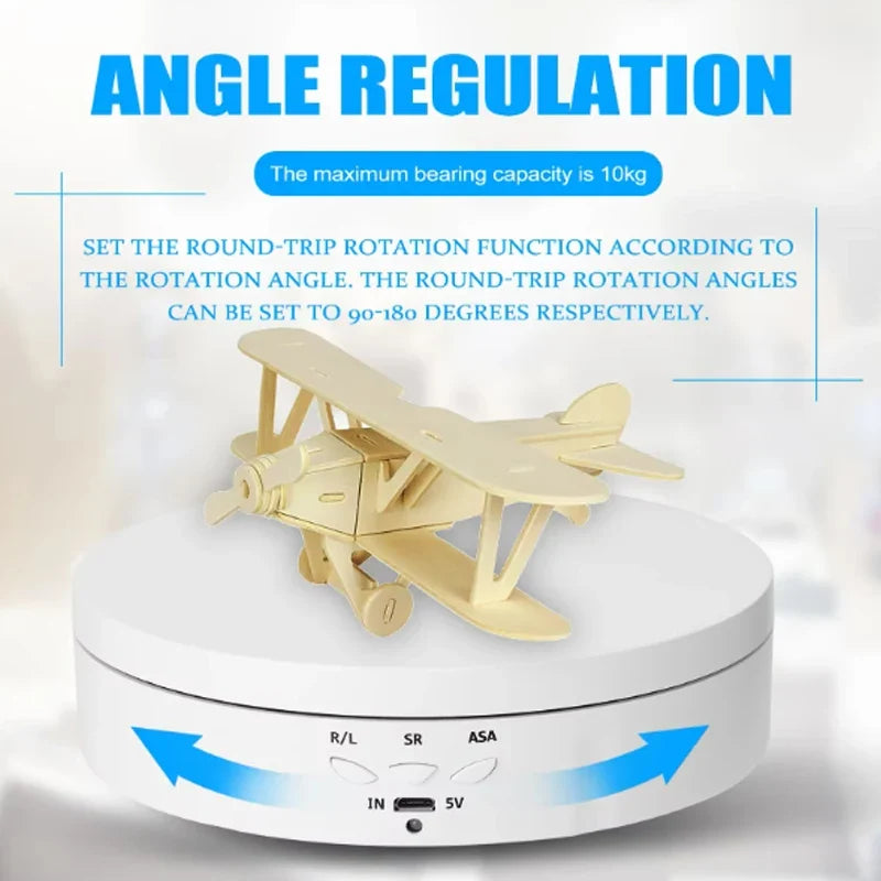 Motorised Rotating Mirror Display Stand 360 Degree Turntable