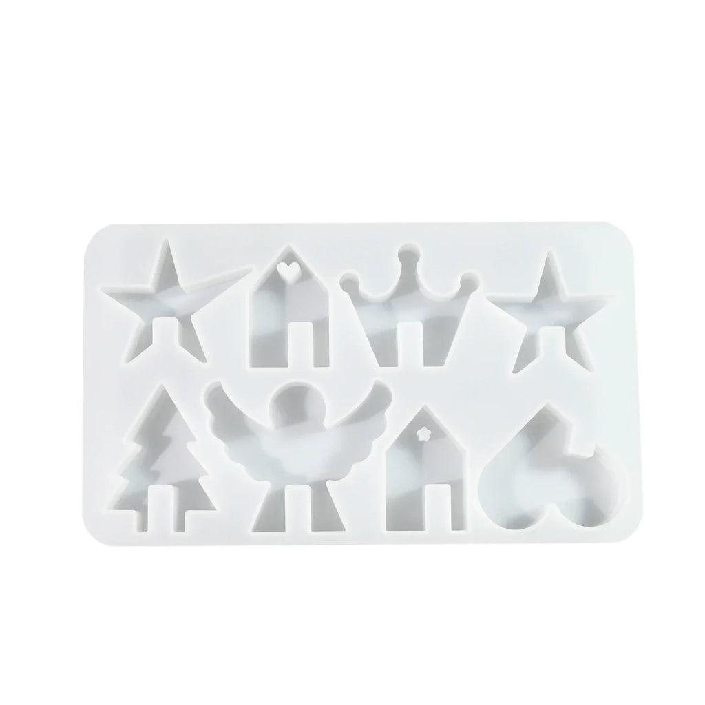 Angel House Silicone Mold – DIY Concrete & Gypsum Casting