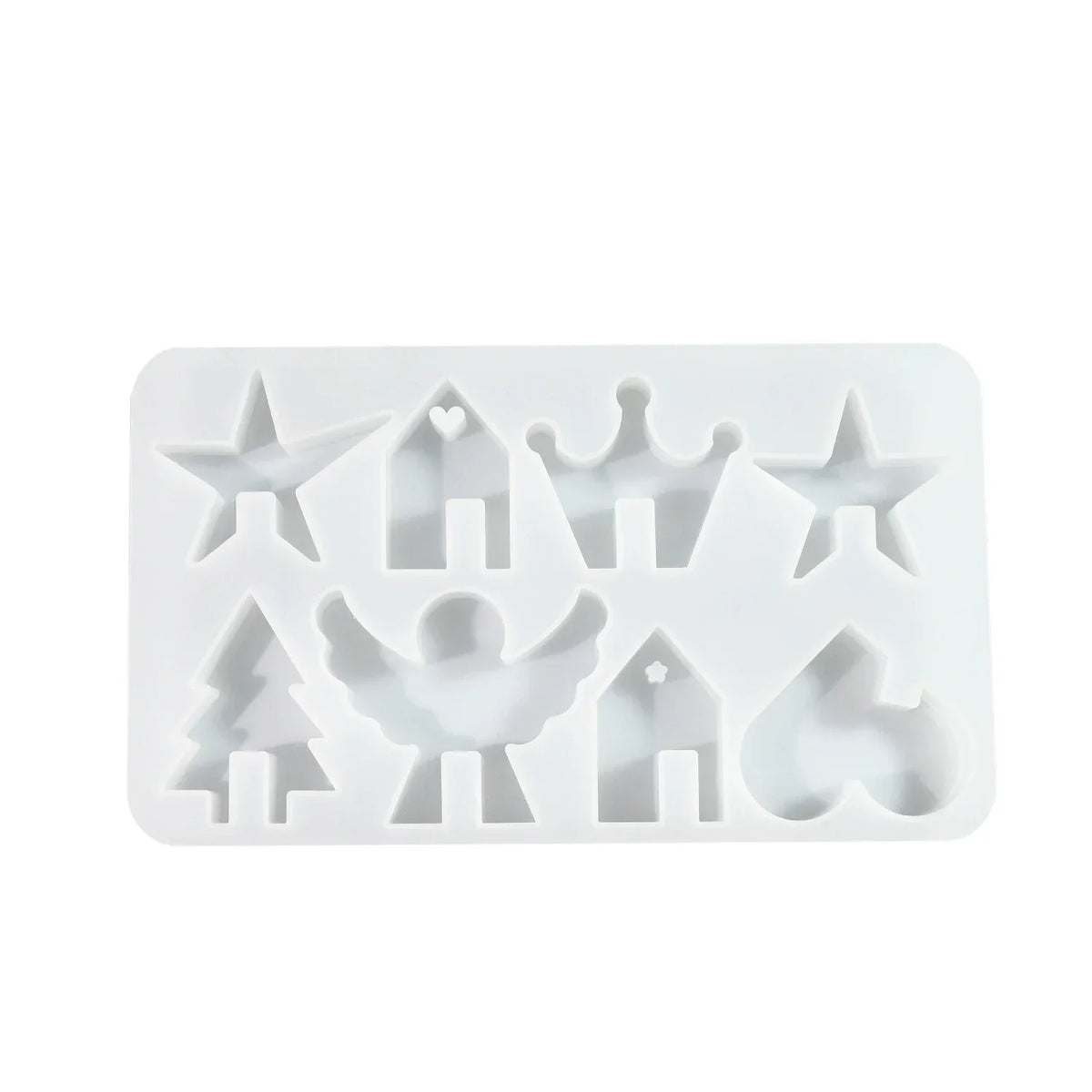 Angel House Silicone Mold – DIY Concrete & Gypsum Casting