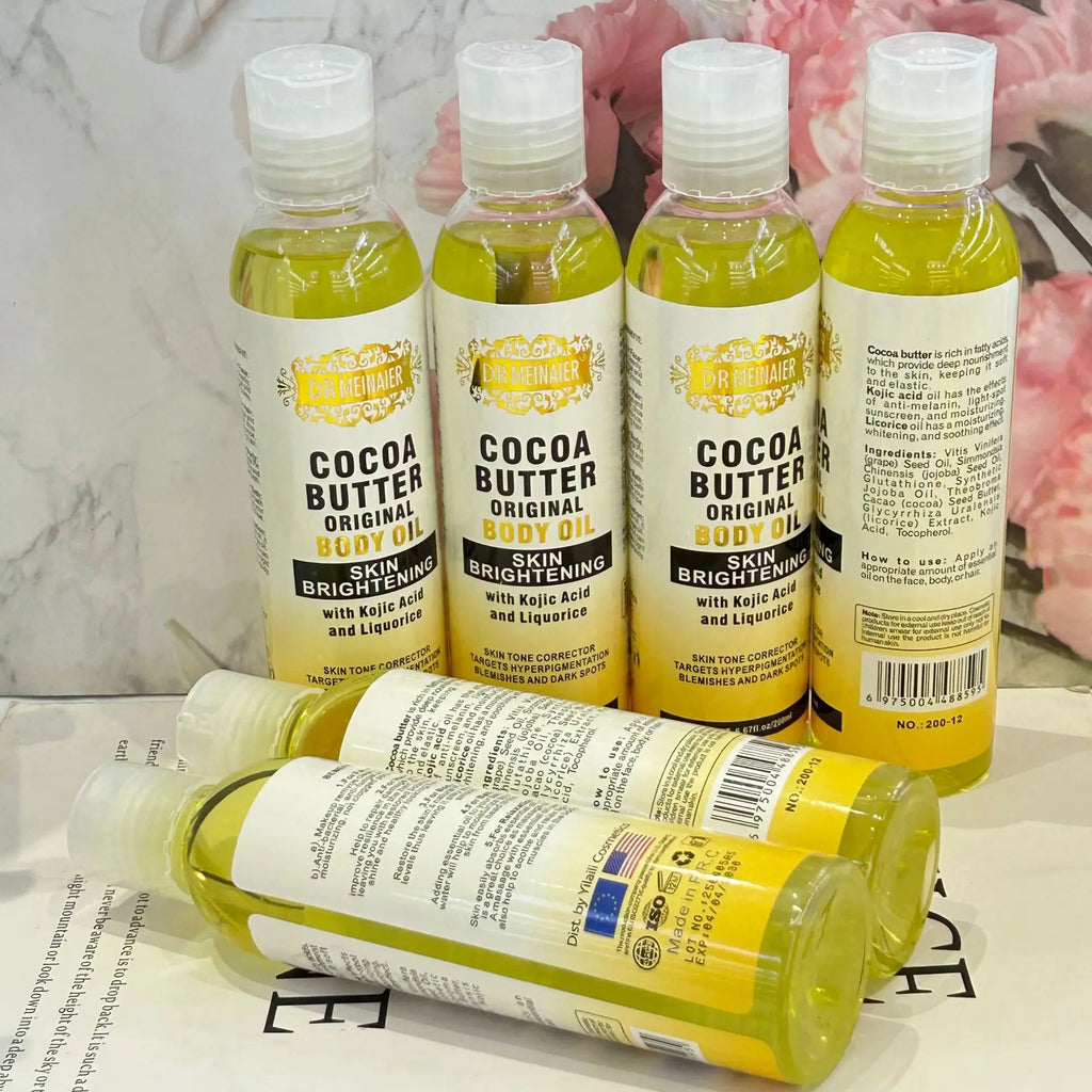 Cocoa Butter Body OILlSkin Care Oil Moisturizes Nourishes Skin Large