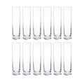 12 Glass Cylinder Vase Clear Small Flower Home Decoration Party