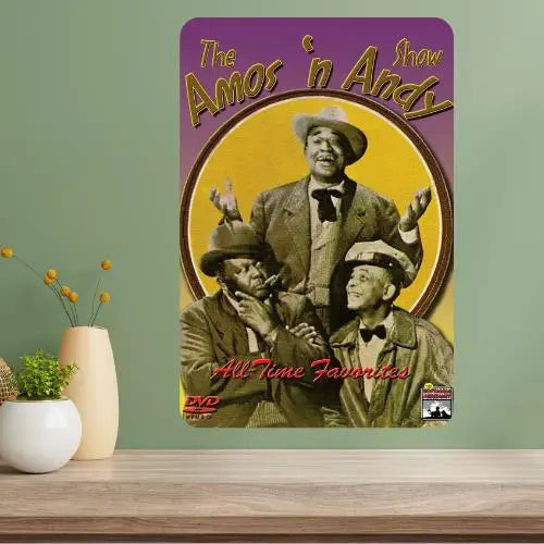 Amos 'n' Andy Classic TV Metal Poster Sign | Retro Wall Decor