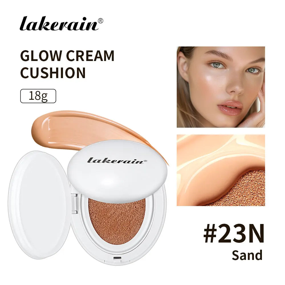 Korean Glow Cushion Foundation – 24H Hydrating, Natural Coverage