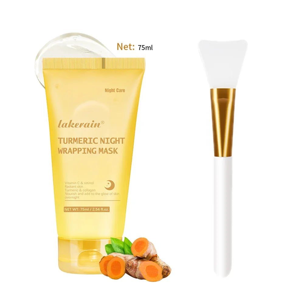 Kojic Acid Turmeric Overnight Peel-Off Mask | Collagen Glow