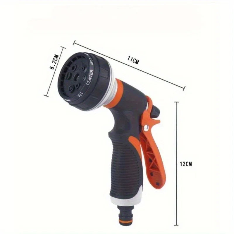 Adjustable Garden Hose Nozzle Spray Gun – Car Wash & Watering