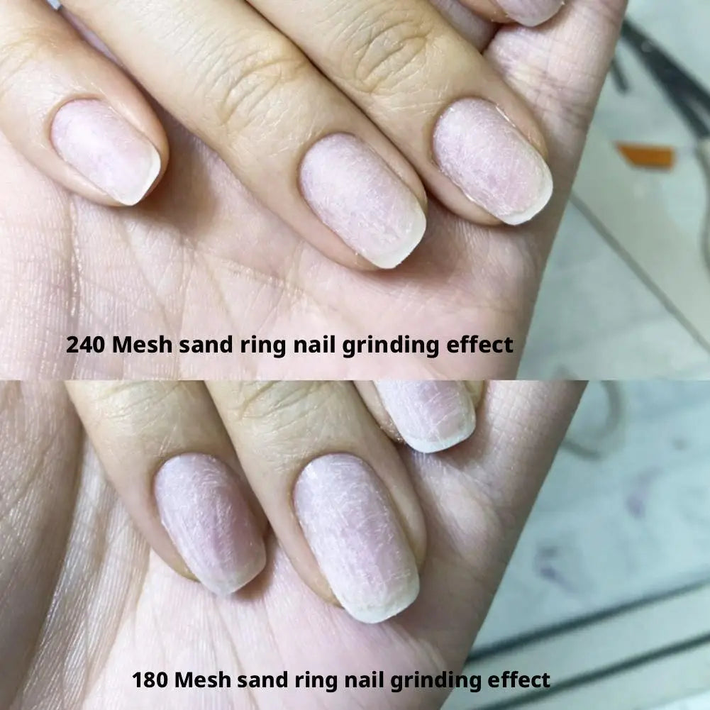 100-Piece Nail Drill Sanding Bands – Manicure & Pedicure Bits