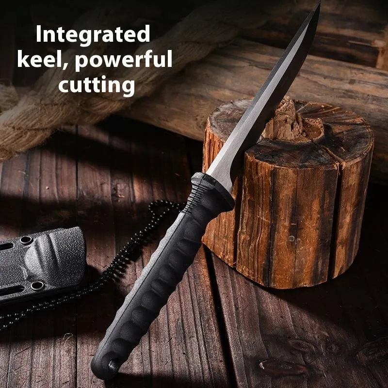 Portable Fixed Blade Camping Knife with Sheath | Stainless Steel