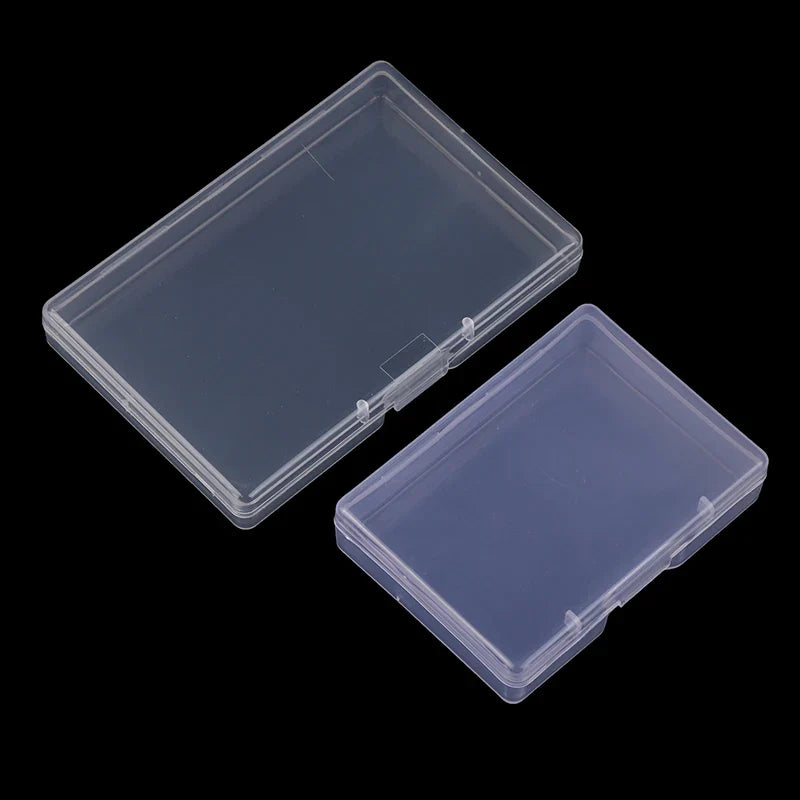Clear Rectangular Plastic Storage Box – Dustproof Organizer