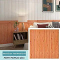 3D Slat XPE Foam Wall Panels – Self-Adhesive Sound Absorbing