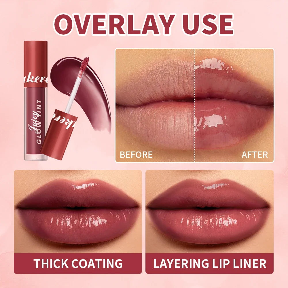 ibcccndc Mirror Lip Gloss Tint – Long-Lasting & Moisturizing