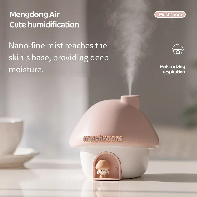 Mushroom House Mini Humidifier & Aroma Diffuser 300ml