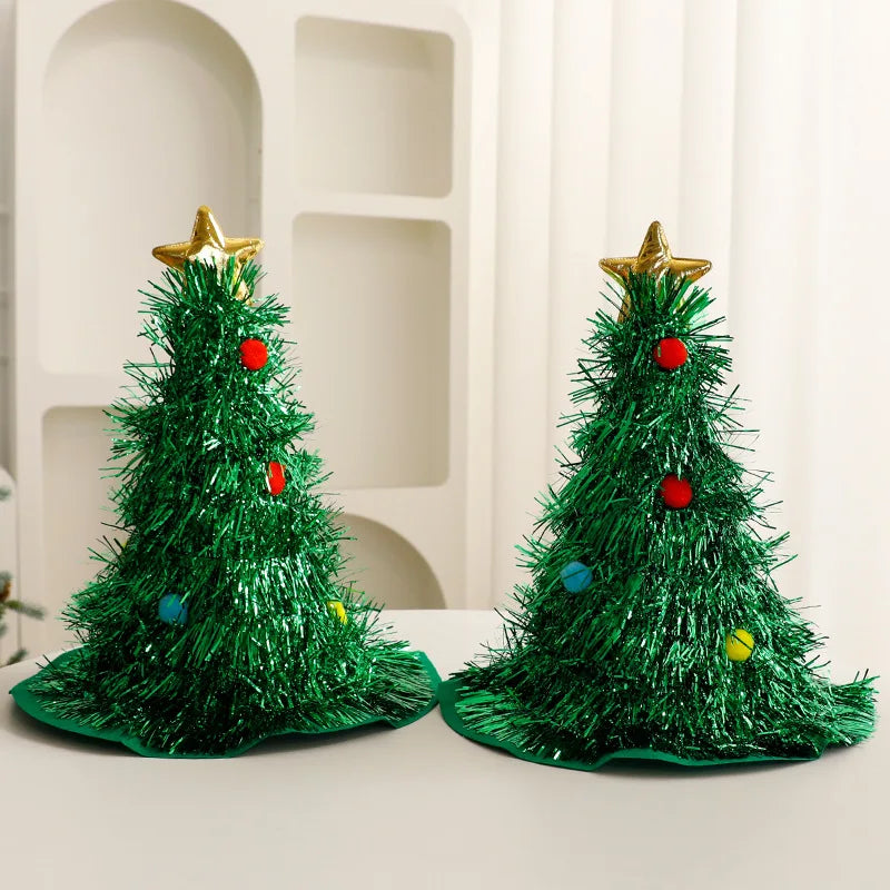 Magic Christmas Tree Hat Decoration Headwear