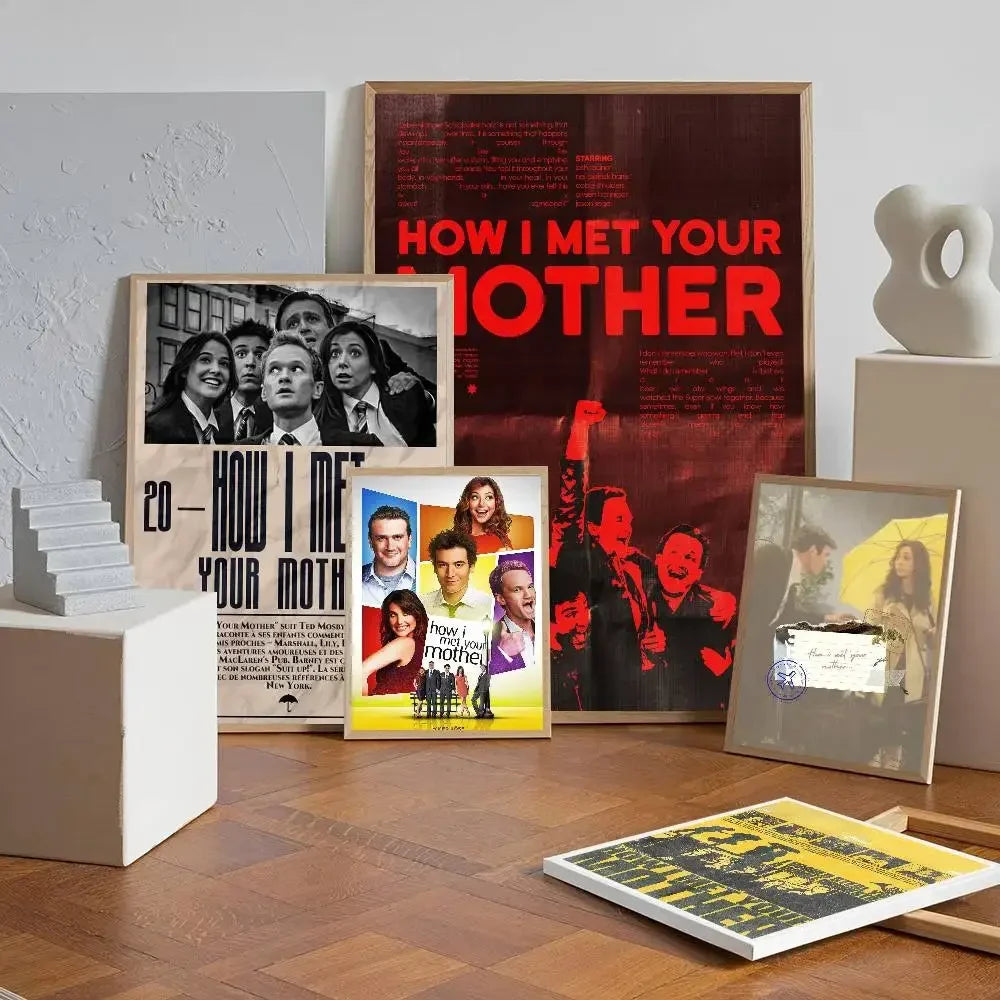 How I Met Your Mother Wall Poster – Self-Adhesive Decor