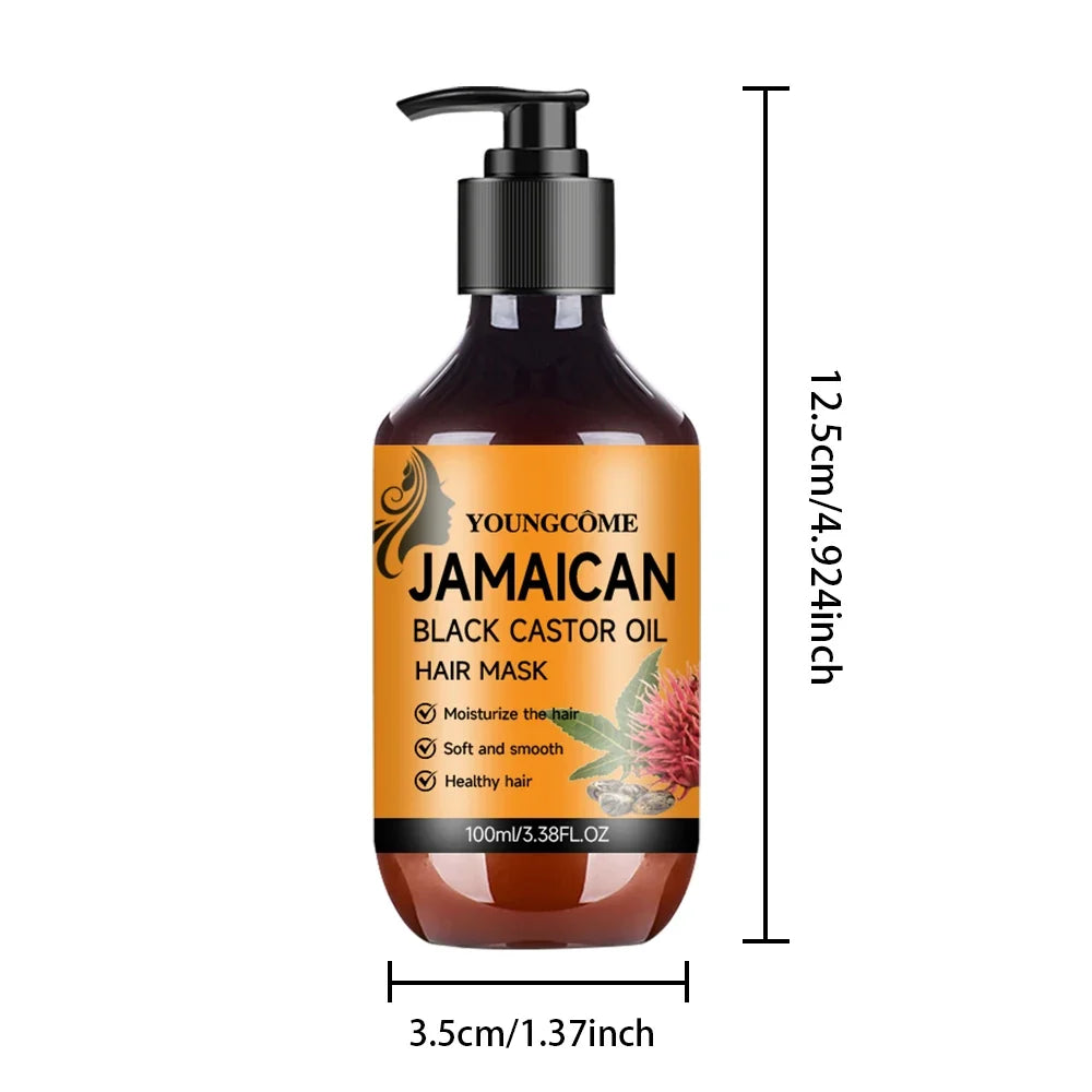 Black Castor Oil Hair Mask – Deep Conditioning Treatment 100ml