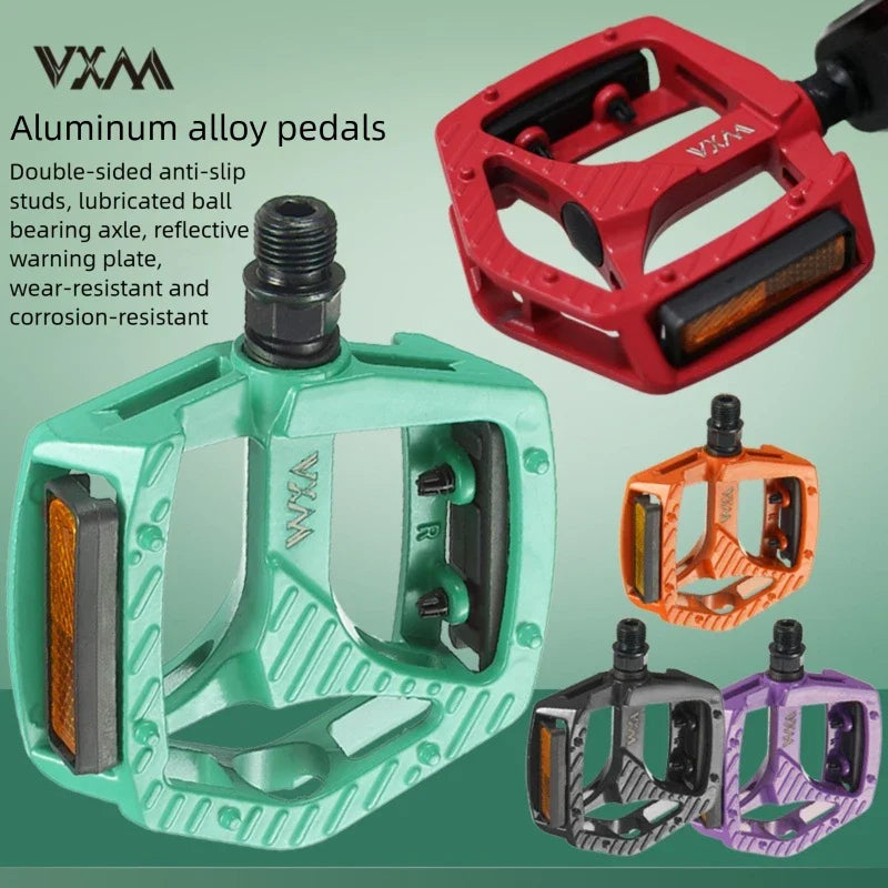 Ultralight Aluminum MTB Bike Pedals – Non-Slip Wide Platform