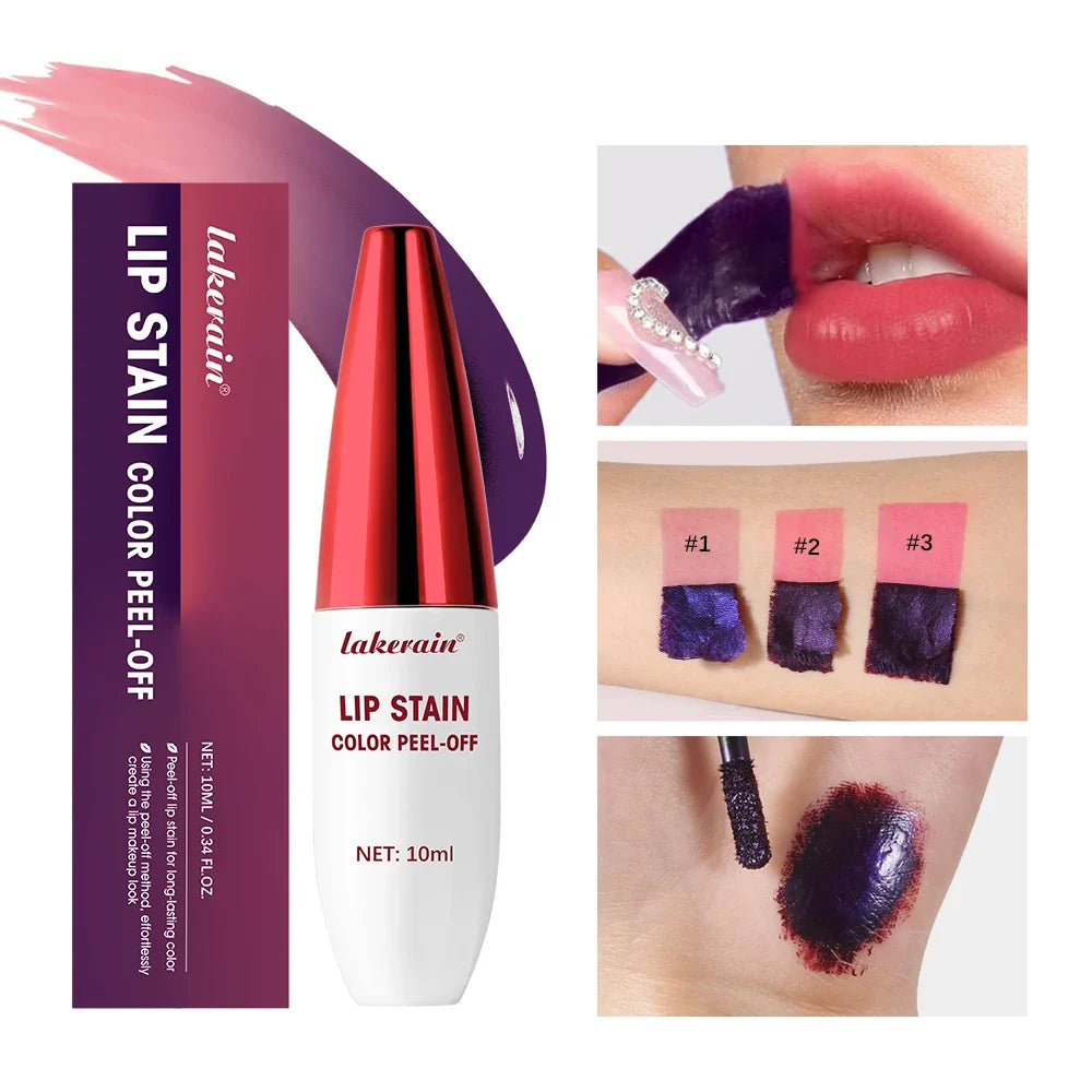 Peel-Off Matte Lip Stain | 24HR Waterproof Long-Lasting Color