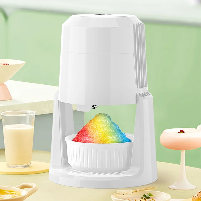 135W Electric Ice Shaver | Dual-Speed Compact Ice Crusher