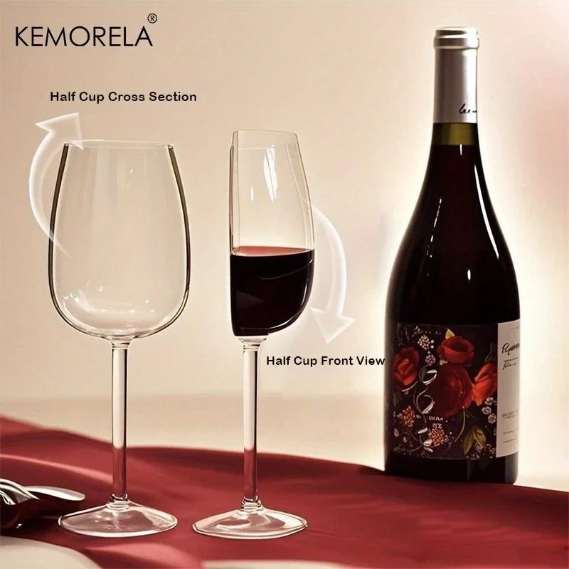 European Novelty Wine & Champagne Glass Set | KEMORELA 1/2 PCS