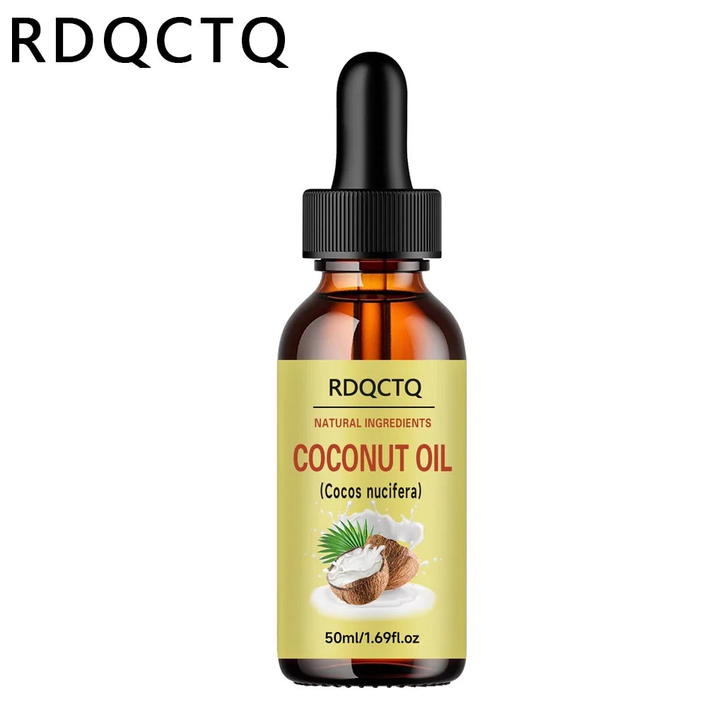 RDQCTQ Coconut Oil – Natural Hair & Skin Moisturizer