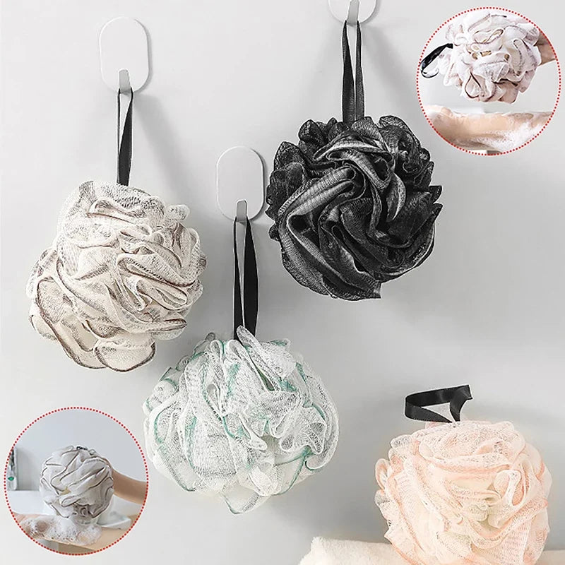 Large Mesh Bath Sponge Ball – Exfoliating Body Scrubber