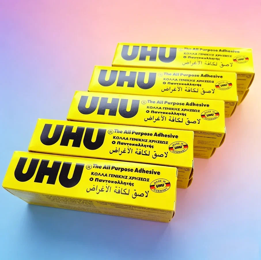 UHU Transparent Strong Glue | Glass Metal Wood Shoe Adhesive