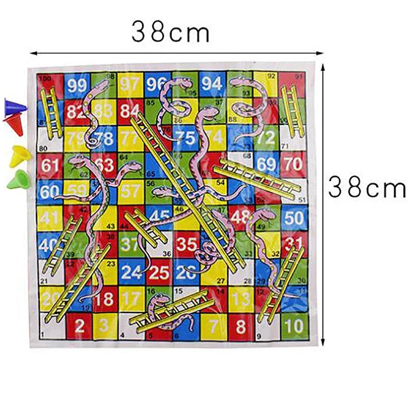 Snakes & Ladders Board Game – Family Fun for Kids Ages 5+