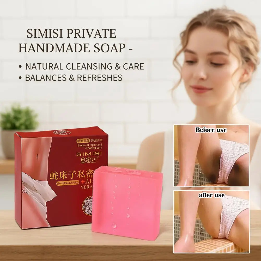 Handmade Soap Cleansing Moisturizing Private Shower Men Women Travel