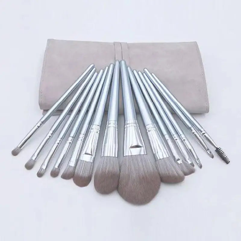 DIKALU 14-Pc Professional Makeup Brush Set – Full Face Kit