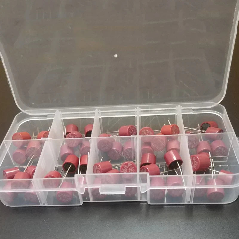 9 Kinds Box Round Fuse Plastic 382 Electrical Assorted Mix 0 5A 1A 2A