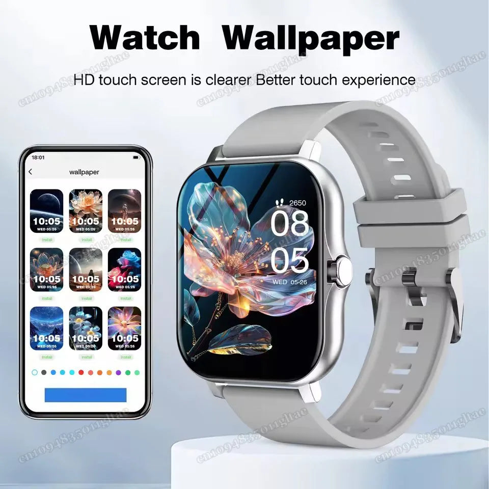 Smart Watch Android IOS Watches HD Display Bluetooth Call Message