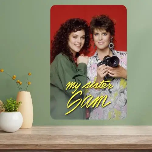 My Sister Sam Classic TV Show Retro Metal Wall Sign
