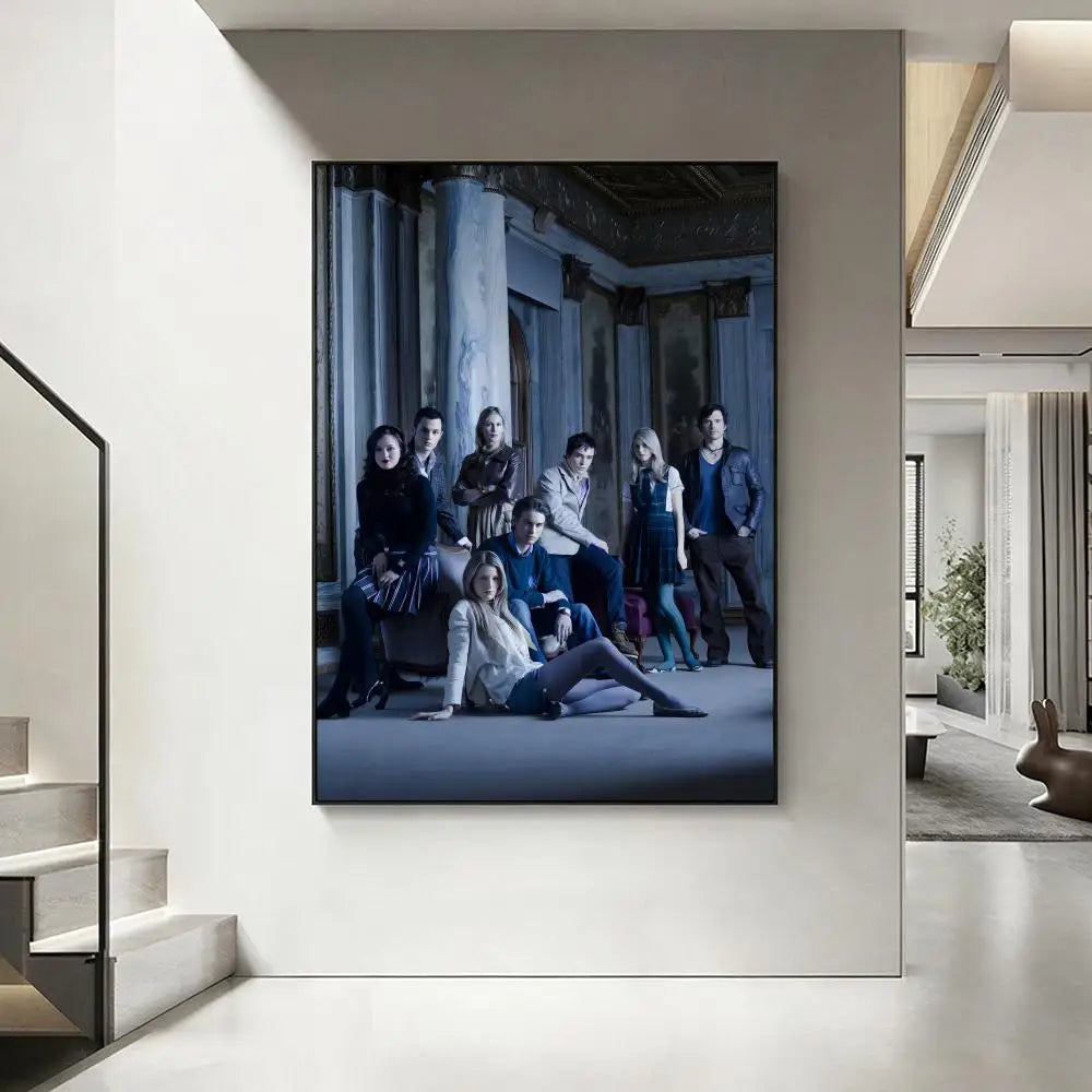 Gossip Girl HD Art Poster – Waterproof Aesthetic Wall Decor