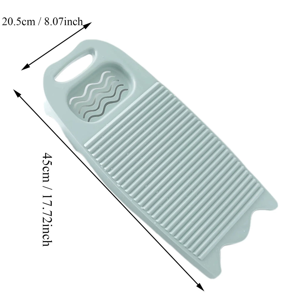 Thickened Plastic Washboard with Soap Holder | Hand Laundry