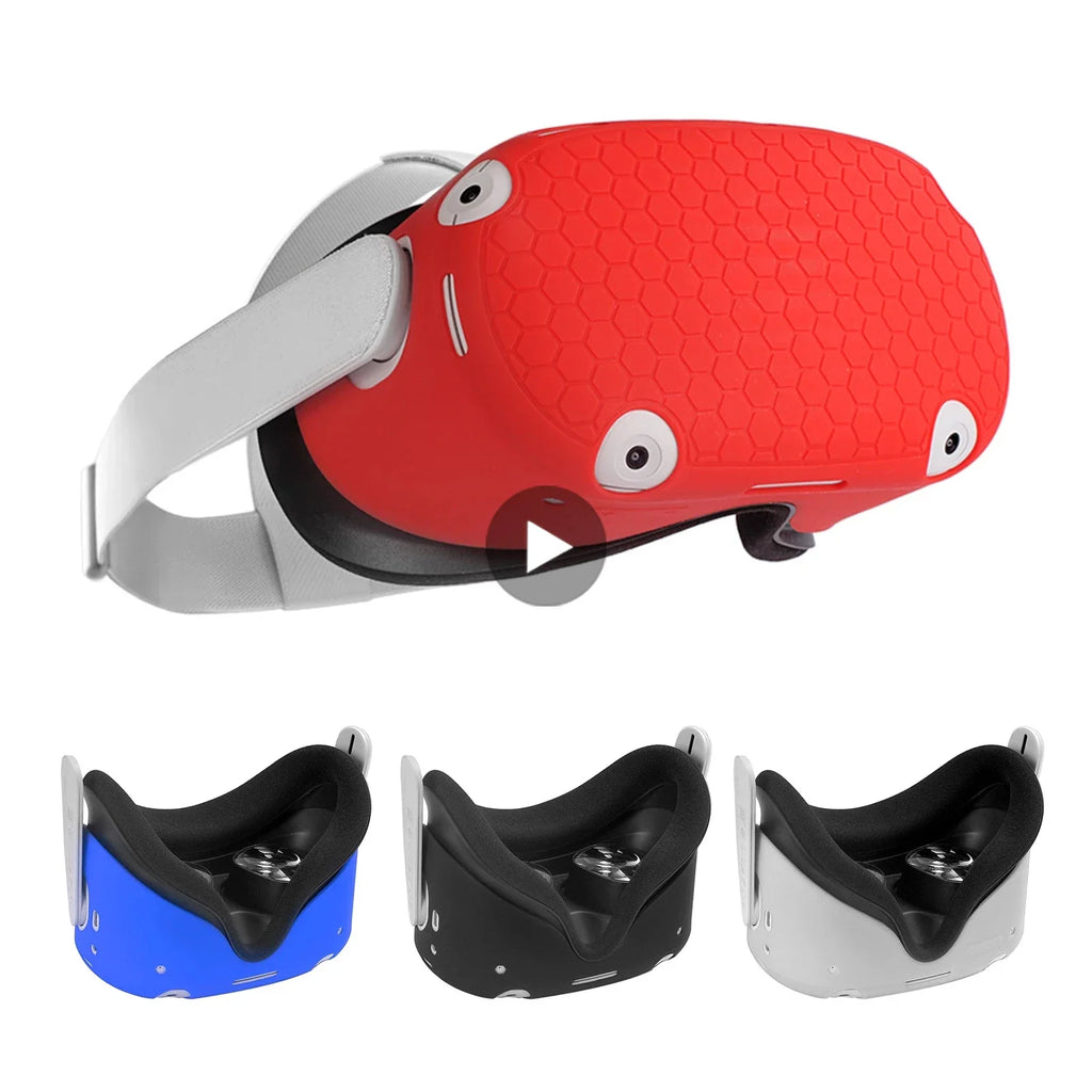Silicone Protective Cover for Oculus Quest 2 VR Headset
