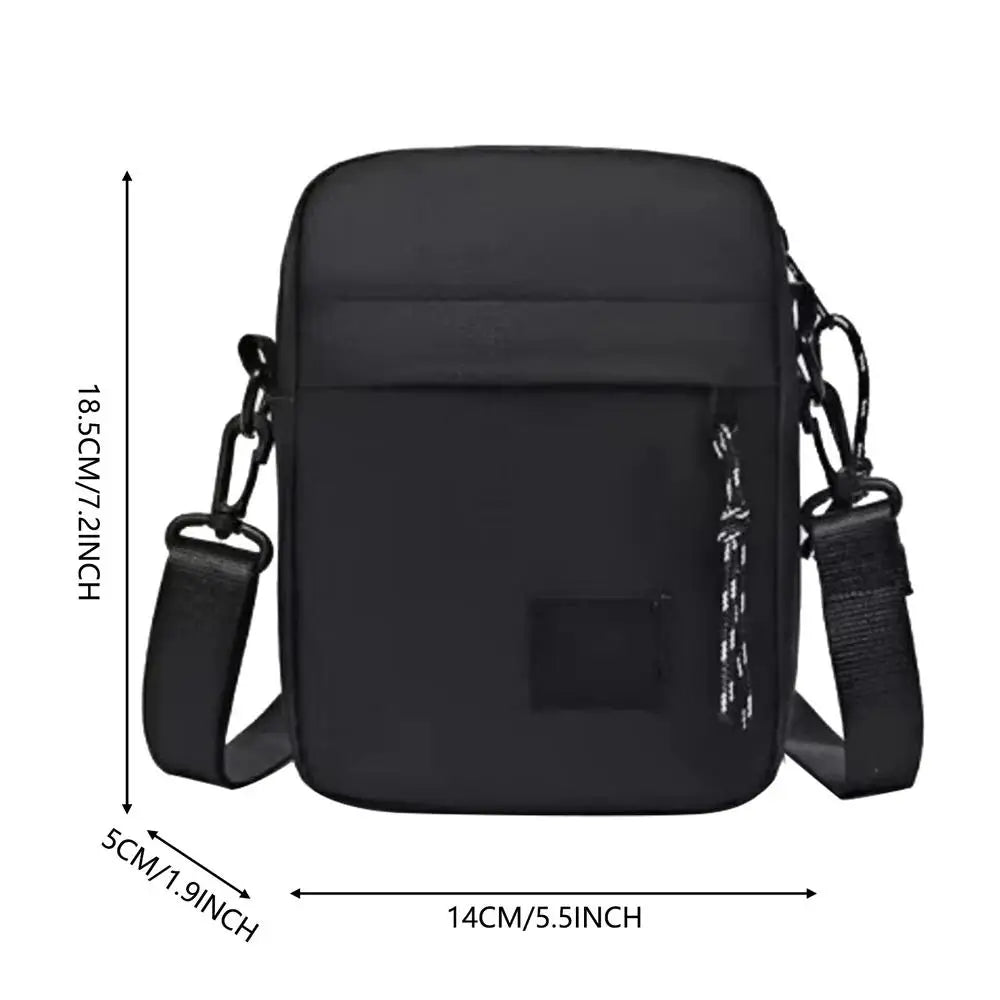 Men's Compact Shoulder Sling Bag | Travel, Gym & Daily Use