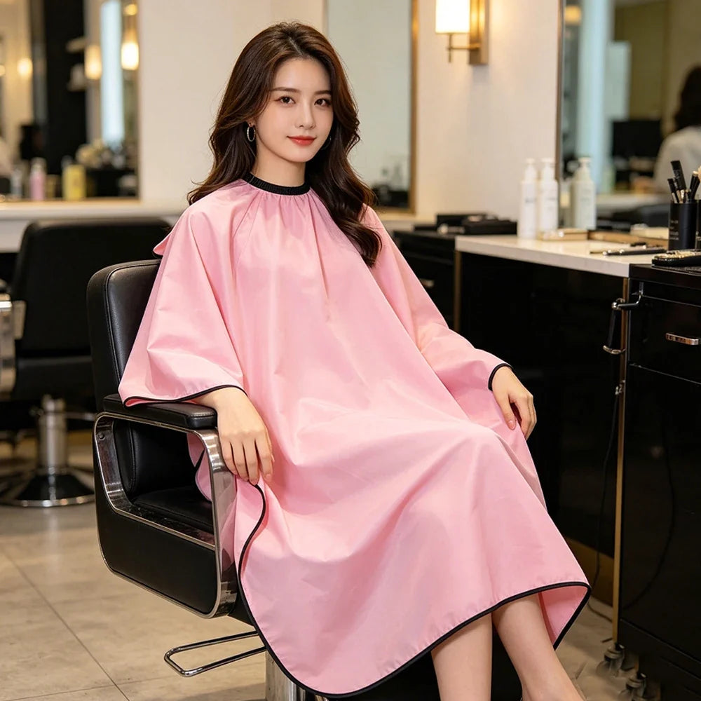 Waterproof Hair Cutting Cape | Professional Barber Salon Gown