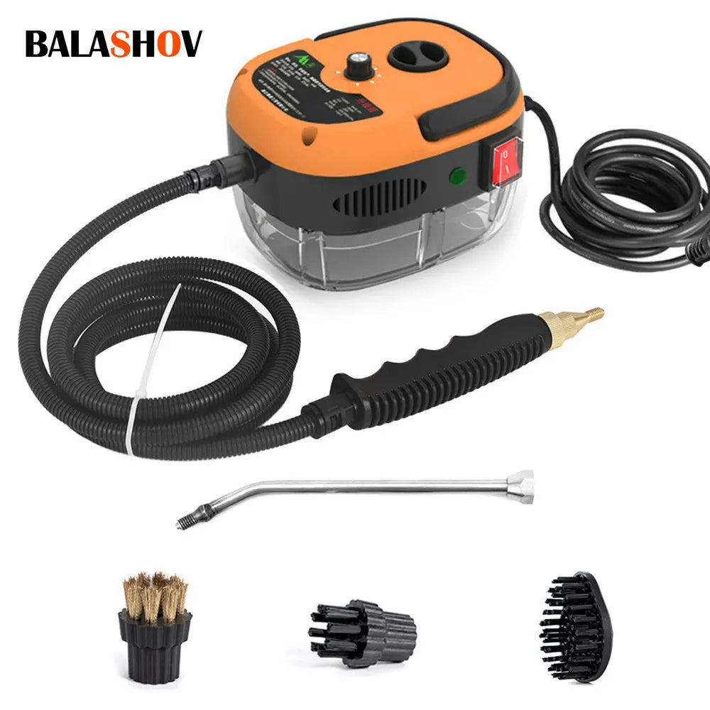 BALASHOV 2500W Handheld Steam Cleaner – Home, Car & Kitchen