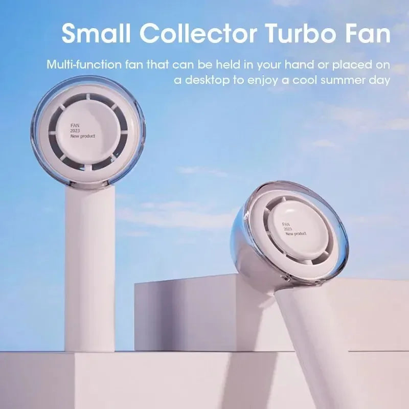 Mini USB Rechargeable Handheld Fan – 3-Speed Portable Cooler