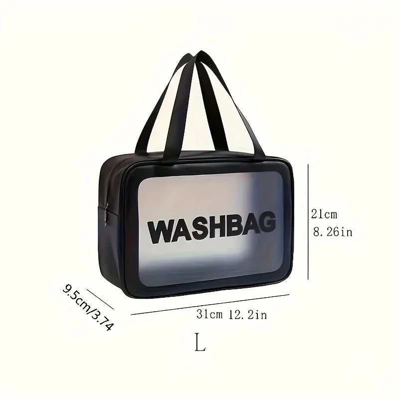 Wet-dry Separation Makeup Bag Portable Toiletry Travel Essentials