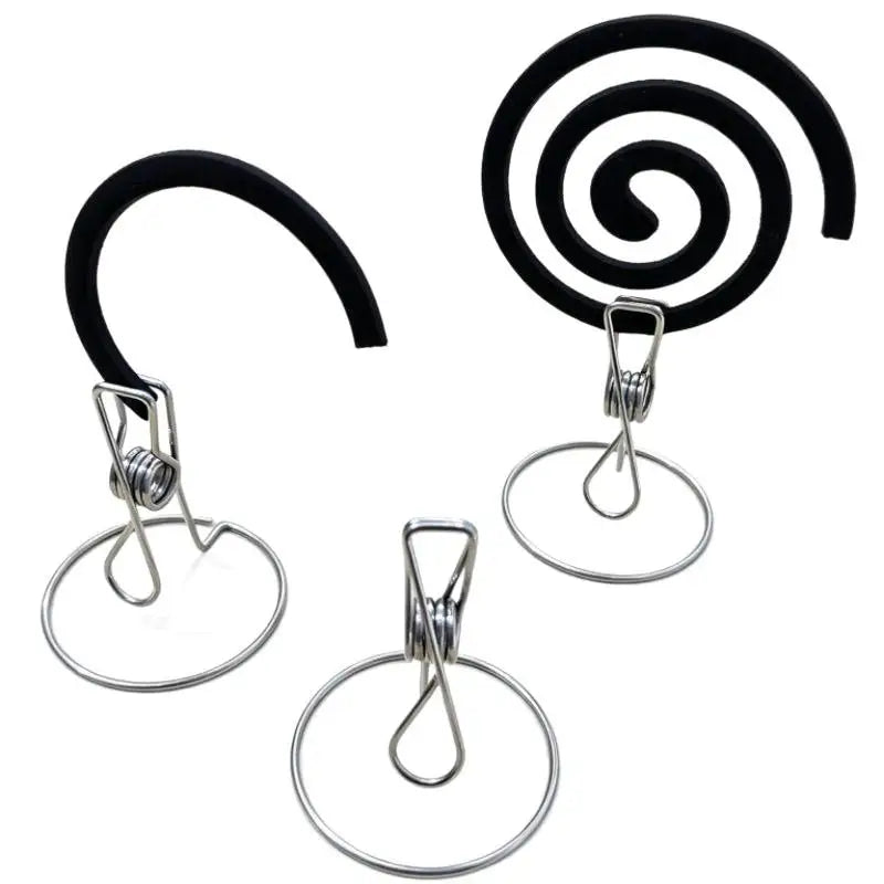 Stainless Steel Mosquito Coil Clip – Portable Home & Camping