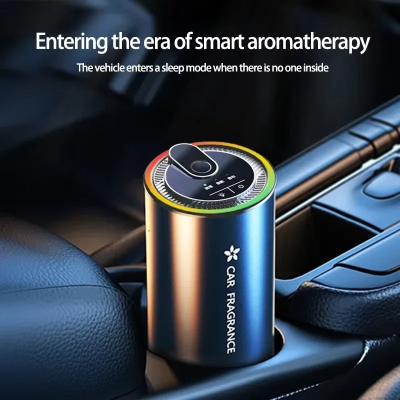 Car Aroma Diffuser LED Starry Projection Light & Humidifier