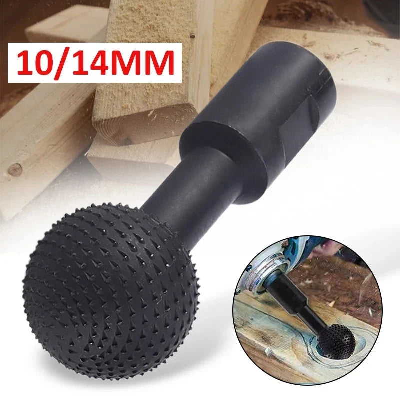 SLADE 40mm Spherical Wood Carving Disc – Angle Grinder Tool