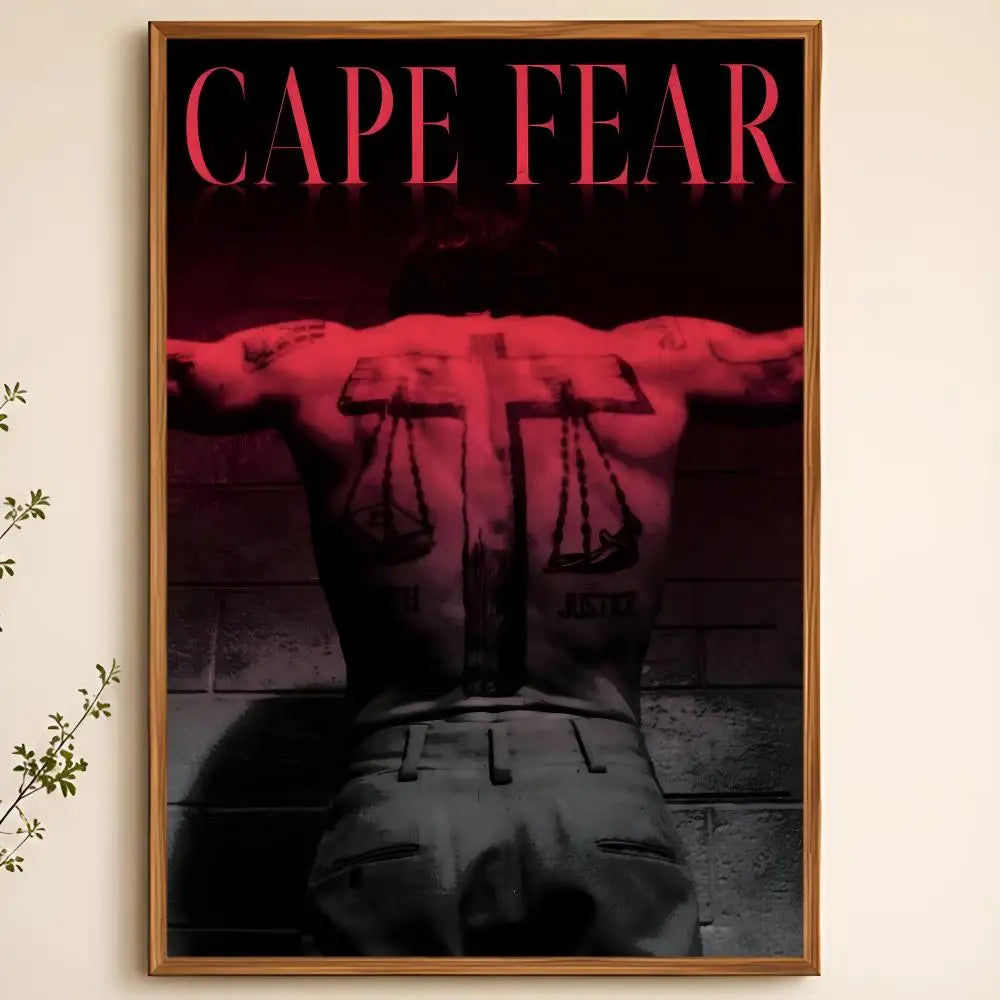 Cape Fear Movie Poster – Self-Adhesive HD Wall Art Decor