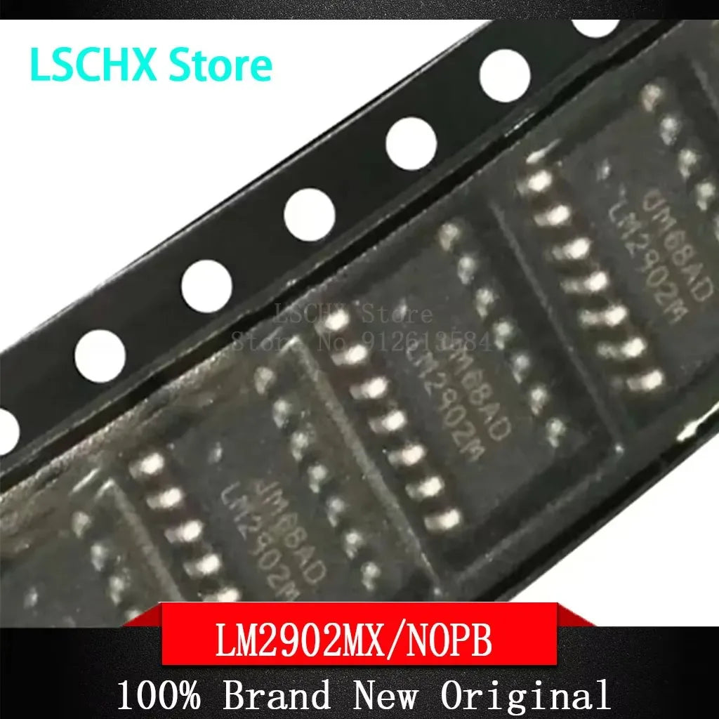 10pcs SOP IC Chips – LM2902 LM555 LM5575 LM5576 LM7301 NOPB