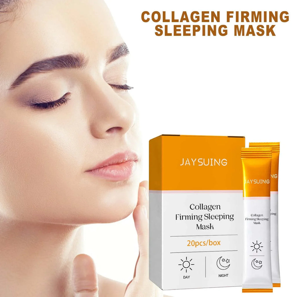 Jaysuing Collagen Sleep Mask – Hyaluronic Acid, 20pc