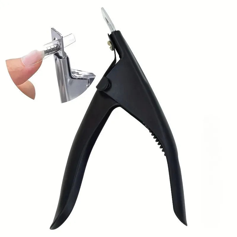 Acrylic Nail Clippers – Adjustable Stainless Steel Gel Nail Cutter