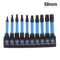 S2 Steel Star Impact Drill Bits 21 Hex Shank Magnetic Screwdriver
