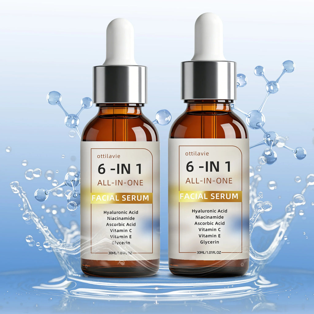 Ottilavie 6-in-1 Facial Serum 2pc – Hydrate, Firm & Even Tone