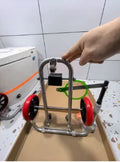 Folding Toilet Installation Trolley | Portable Positioning Tool